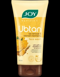 JOY UBTAN TAN REMOVAL & BLEMISH MINIMIZING FACE WASH 100GM