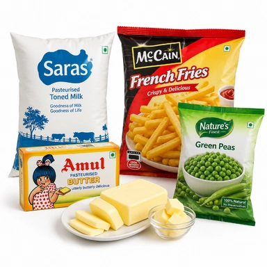 Dairy, Bread & Frozen