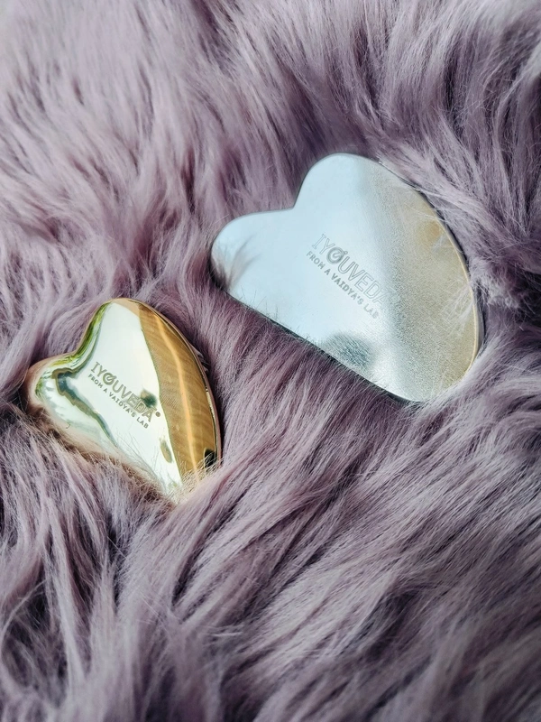 Gua Sha Massager Metallic - Kansya