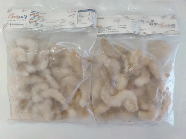 Shrimps Large कोळंबी/झिंगा - 31/40 Grade, 500GM