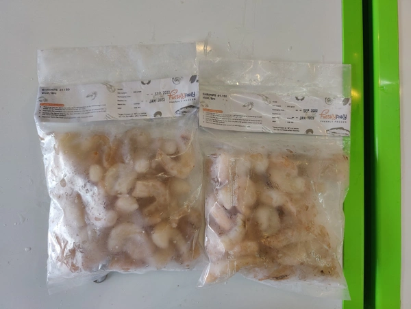 Shrimps Medium कोळंबी/झिंगा - 41/50 Grade, 500GM
