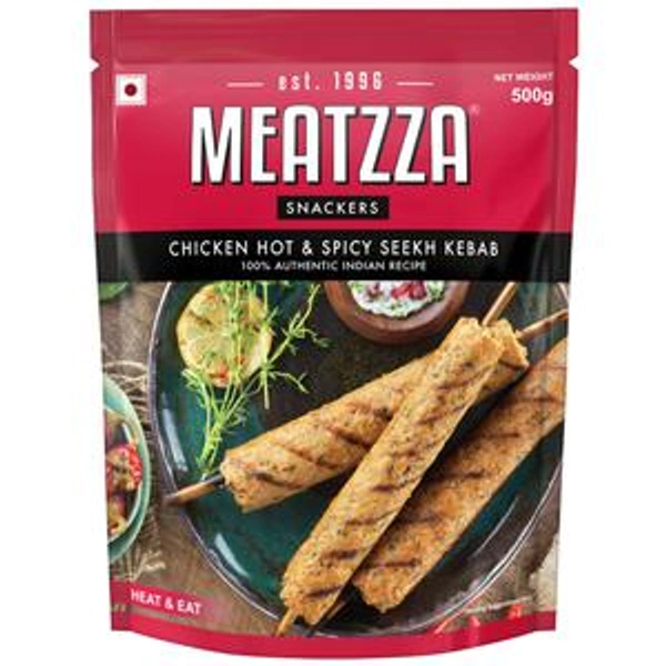 MEATZZA CHICKEN HOT & SPICY SEEKH KEBAB