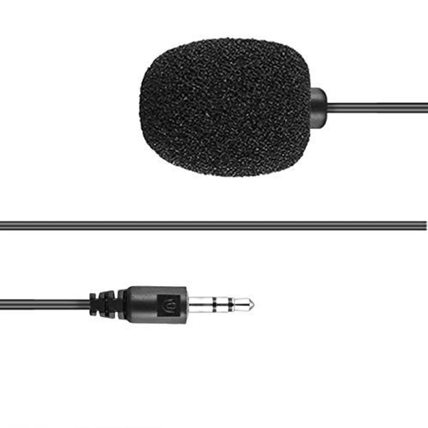 Clip Collar Mic For Mobile Video Recording - Black