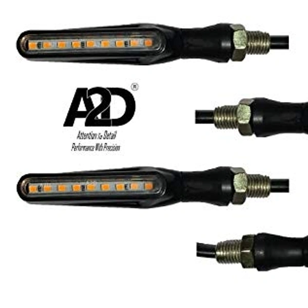 KTM Style LED Indicators Set Of 4 For All Bikes - Yellow