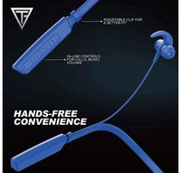 TECHFIRE Fire 500v2 Neckband Hi-Bass Wireless Bluetooth Headphone Bluetooth Headset