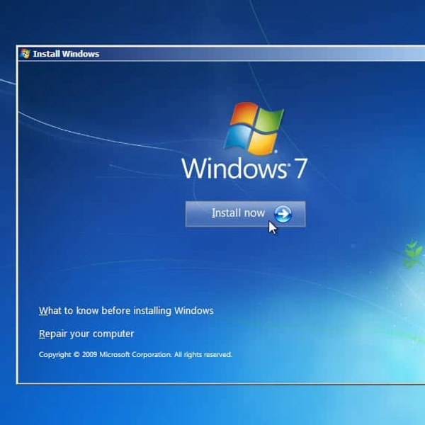 Windows 7 Installation With Driver Other Software