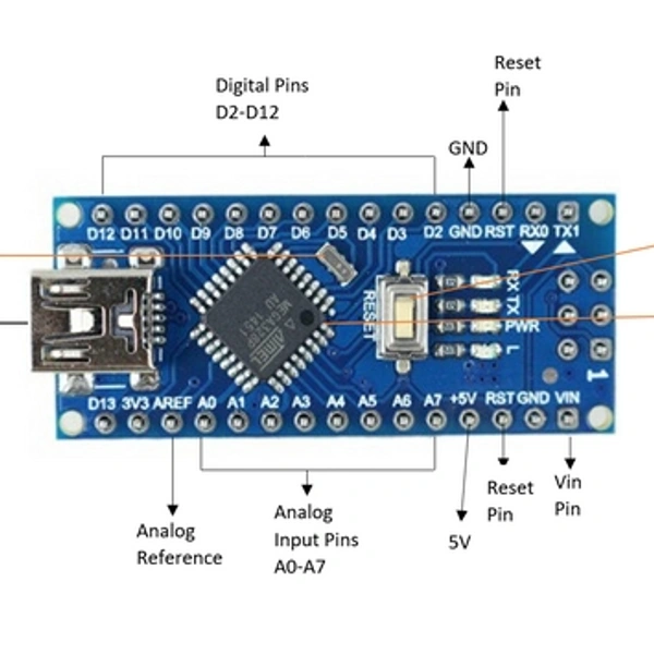 Arduino Nano V3.0 For Hobby Project