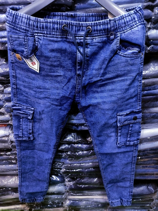 Latest Jeans Joggers 6 Pocket