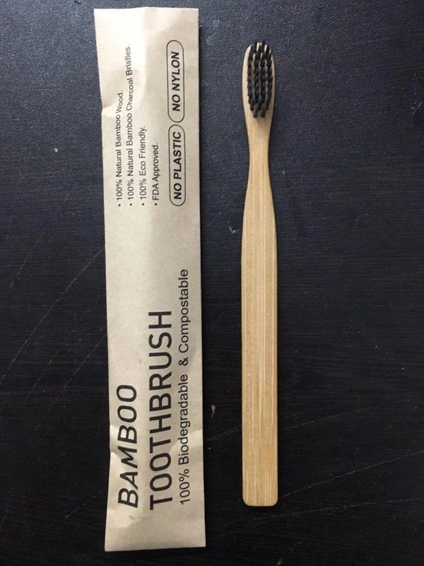 Way Craft  Bamboo Tooth Brush  - 10 Inch, Bamboo