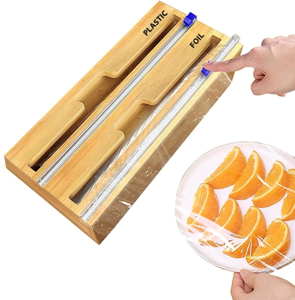 Way Craft  Wooden Foil Paper Cutter  - 13x5x2.5 Inch, Wooden