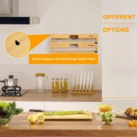 Way Craft  Wooden Foil Paper Cutter  - 13x5x2.5 Inch, Wooden