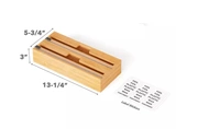 Way Craft  Wooden Foil Paper Cutter  - 13x5x2.5 Inch, Wooden