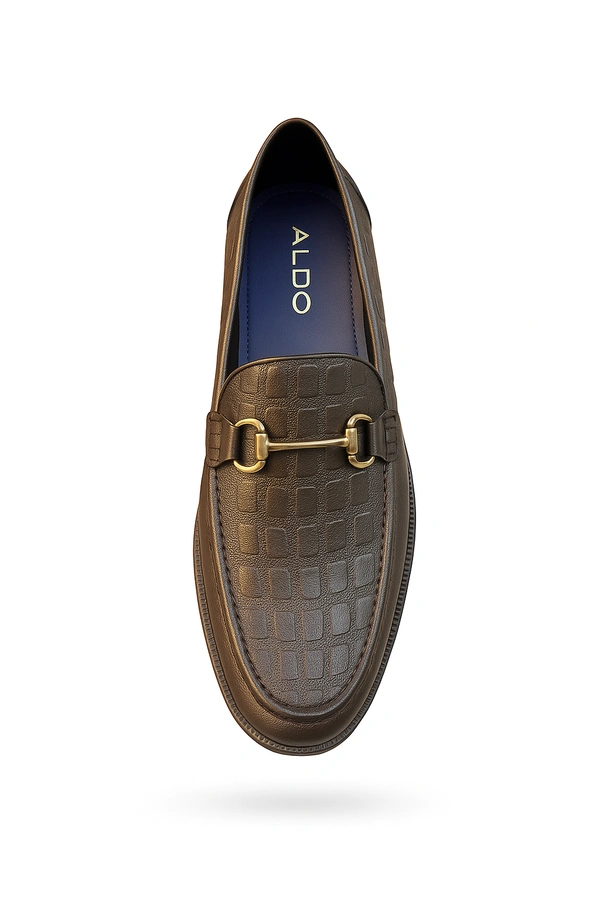 ALDO CHOCOLATE BROWN LOFFER - 8