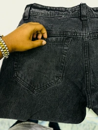 H&m Four Pocket Baggy Pant Imp - Black, 32