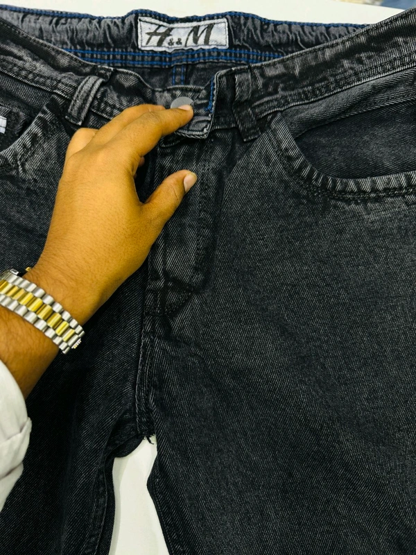 H&m Four Pocket Baggy Pant Imp - Black, 32