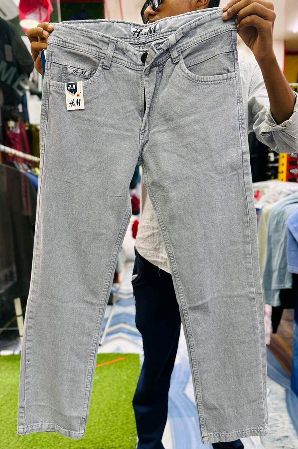 4 Pocket Baggy Jeans - Granny Smith, 28