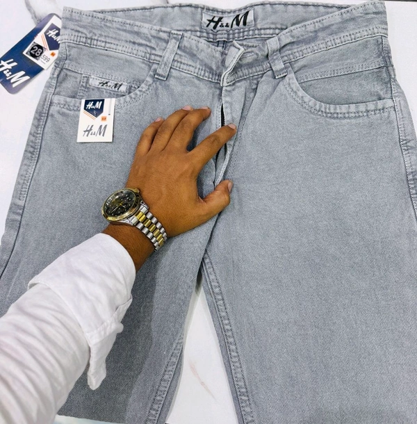 4 Pocket Baggy Jeans - Granny Smith, 30