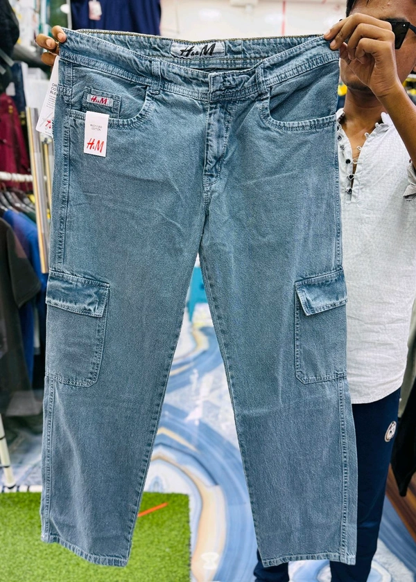 6 Pocket Baggy Jeans - 30, Pelorous
