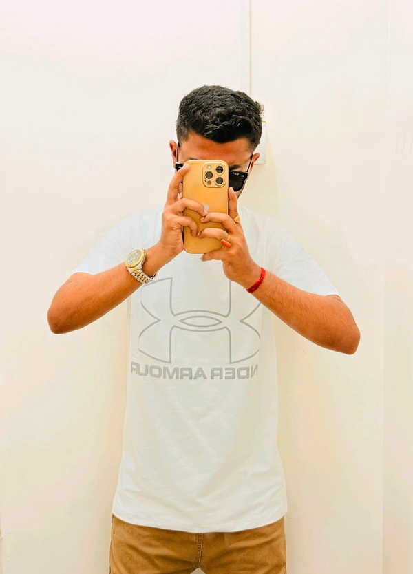 under armour imported t-shirt - White, M