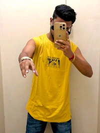 IMP CUT SLEEVE TSHIRT - Bright Sun, M