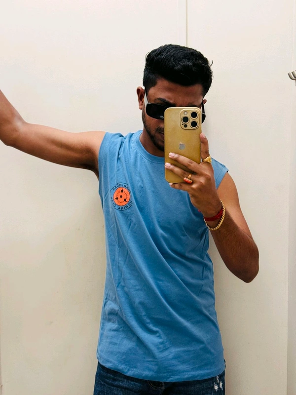 IMP CUT SLEEVE TSHIRT - Blizzard Blue, M