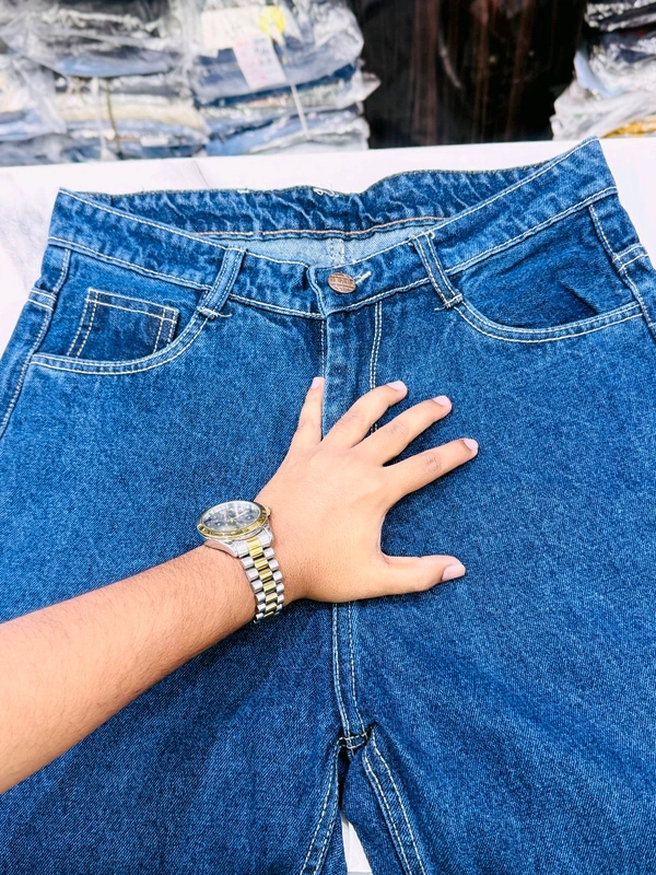BAGGY JEANS - Indigo, 34