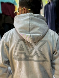 Denim Update Hoodie - Gray, L