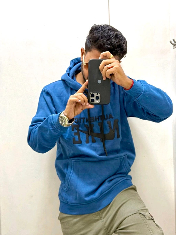 Denim Update Hoodie - Chathams Blue, M
