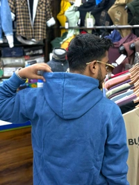 Denim Update Hoodie - Chathams Blue, L