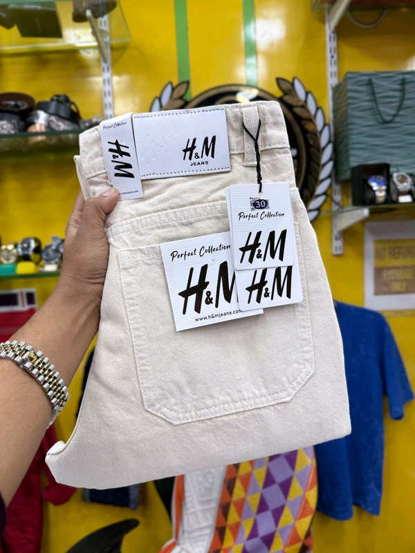 4 Pocket Baggy Jeans - Silver Chalice, 30