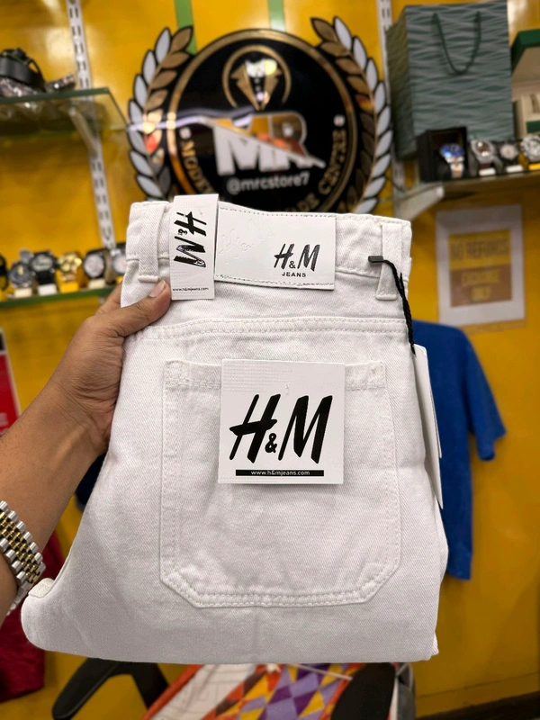 4 Pocket Baggy Jeans - Silver Chalice, 30