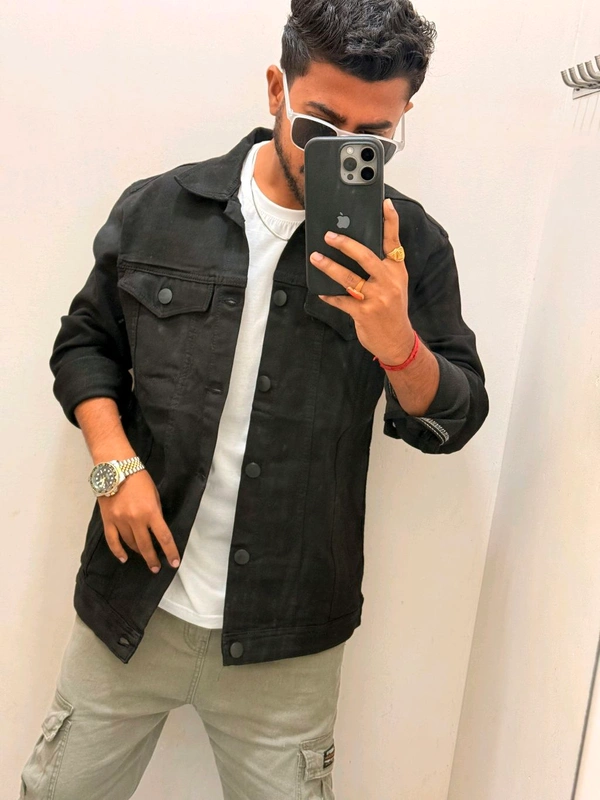 Vietnam Denim Jacket - Black, M