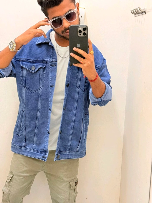 Vietnam Denim Jacket - St Tropez, Xxl