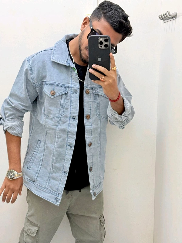 Vietnam Denim Jacket - Royal Blue, Xxl