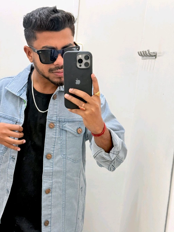 Vietnam Denim Jacket - Royal Blue, Xxl