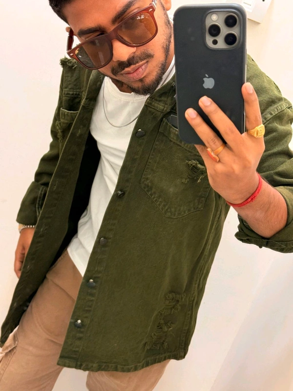 Vietnam Denim Jacket - Woodland, Xl