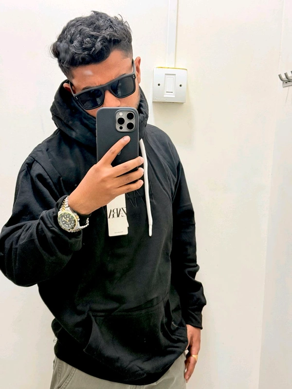 Mask Update Hoodie - Black, M