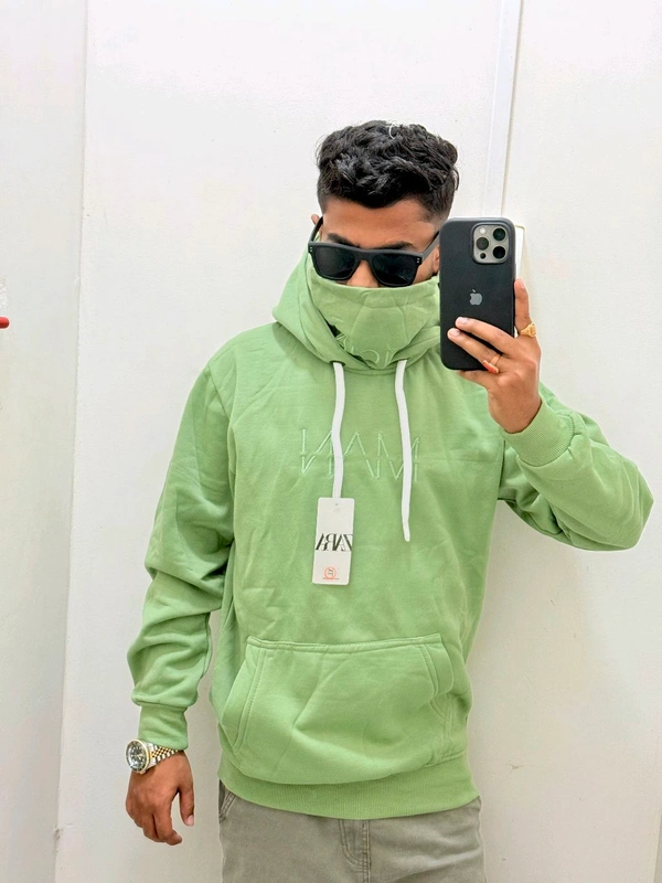 Mask Update Hoodie - Screamin' Green, L