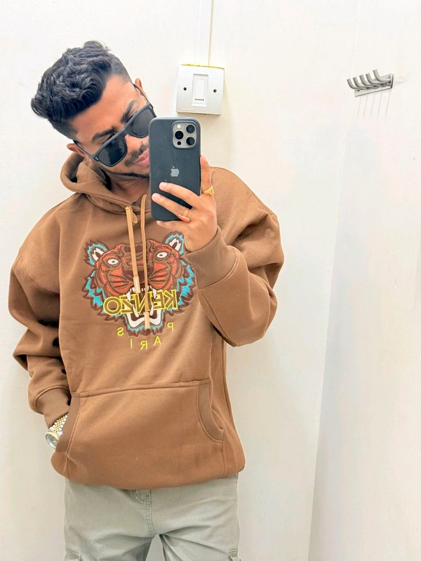 Kenzo Update Hoodie - Bourbon, L