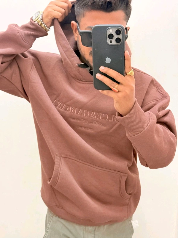 DOLCE &GABBANA HOODIE - Chestnut, Xl