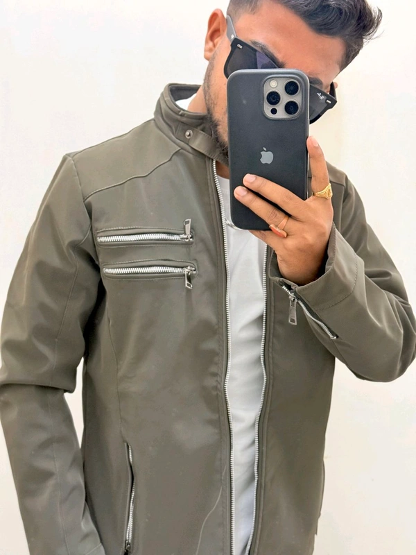 China Tpu Imp Jacket - Thatch Green, M