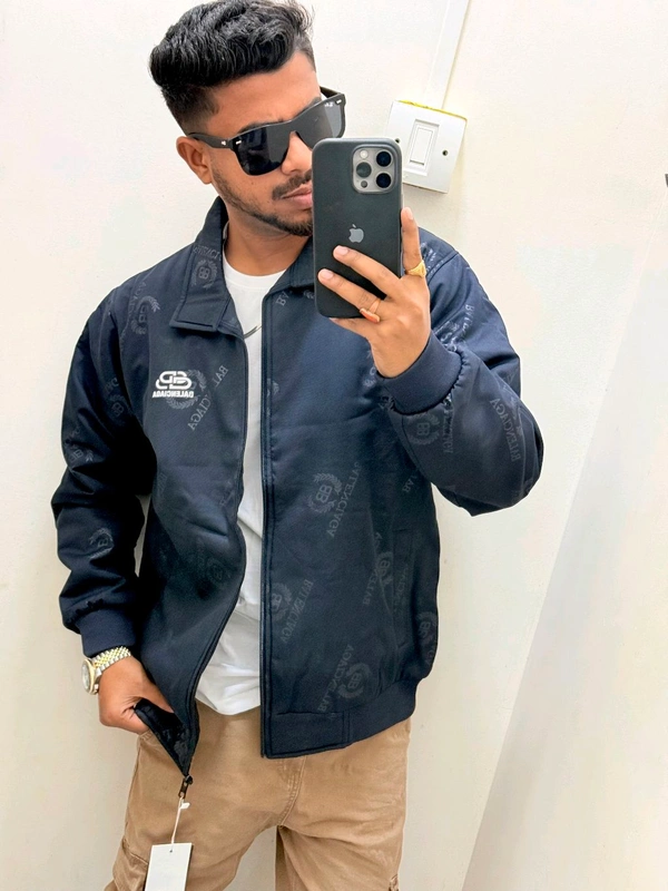  Balenciaga Imp Zipper Jacket - Deep Cove, Xl