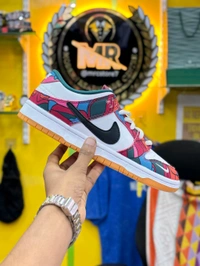 Nike SB  Dunk Parra - Red Orange, 8