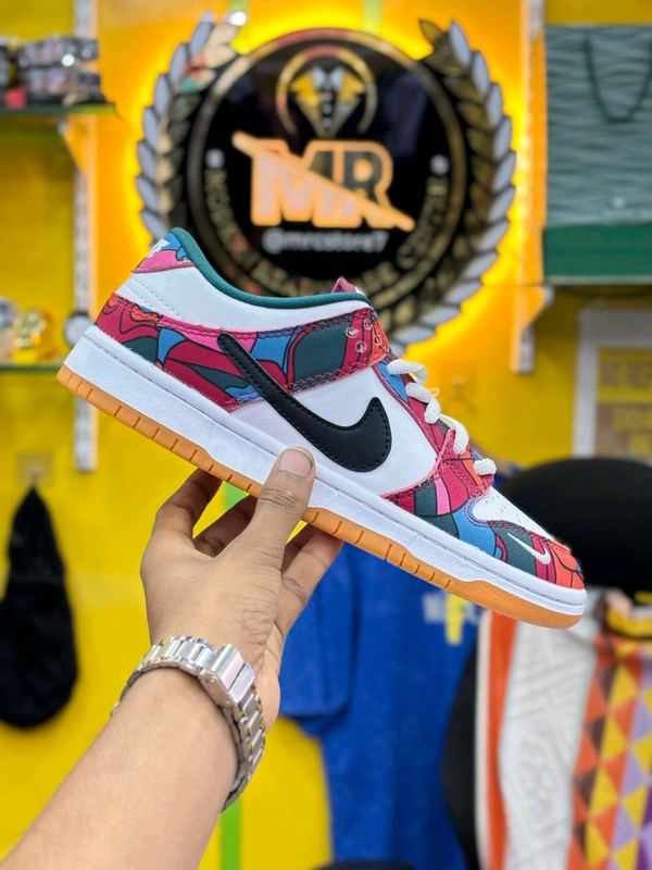 Nike SB  Dunk Parra - Red Orange, 8