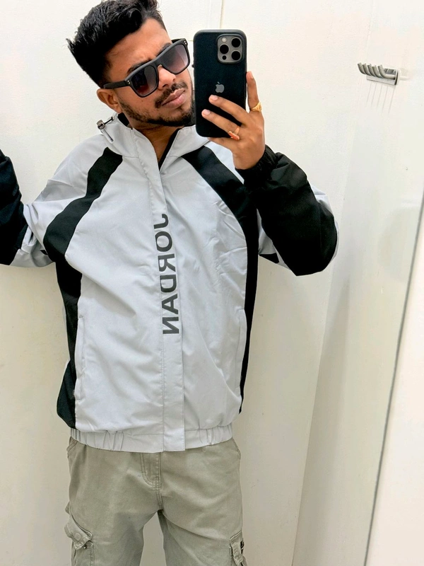 Aesthetic Windcheater - Gray, Xl