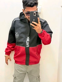 Aesthetic Windcheater - Black, M