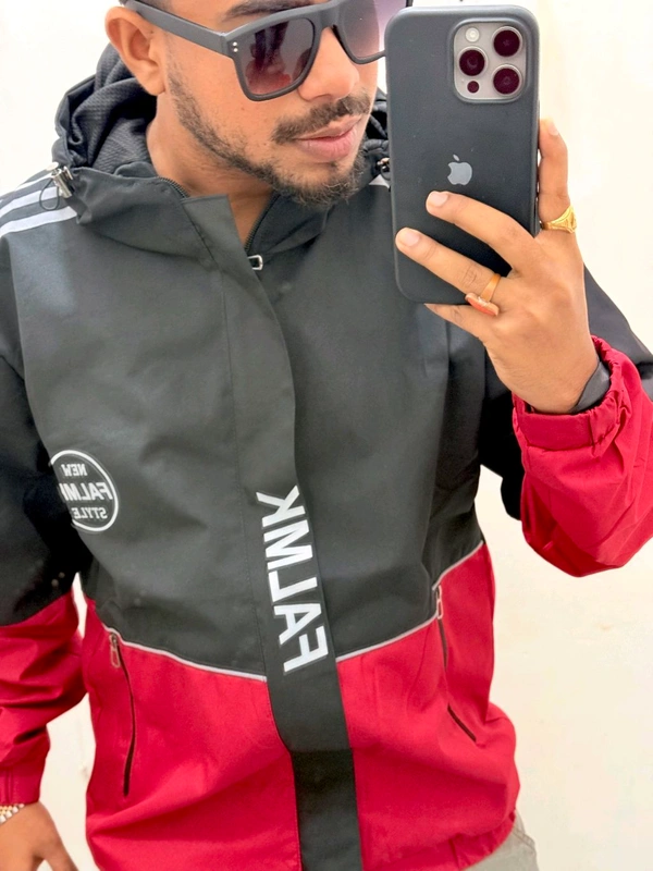 Aesthetic Windcheater - Black, L