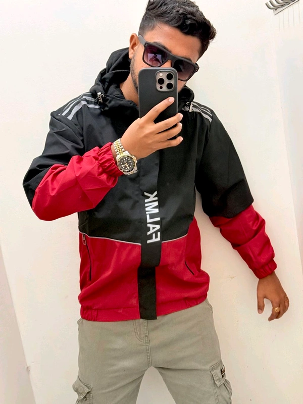 Aesthetic Windcheater - Black, Xl