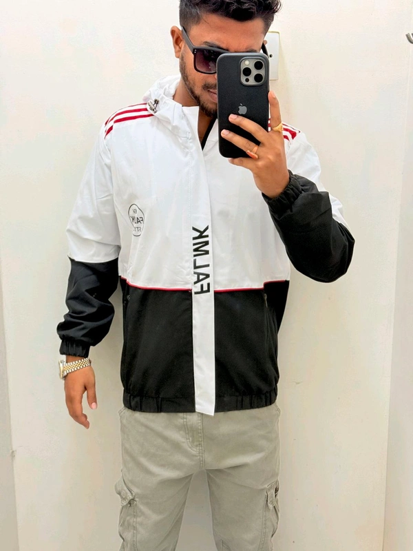 Aesthetic Windcheater - White, M