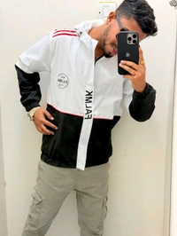 Aesthetic Windcheater - White, Xl